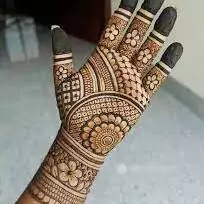 very simple mehndi design
